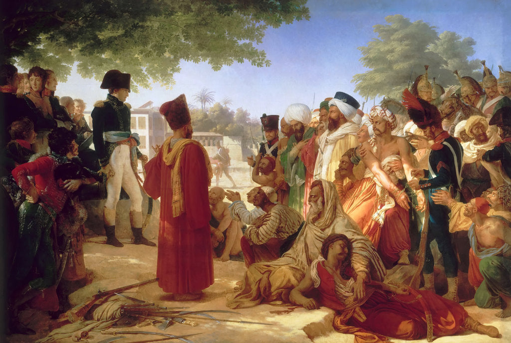 Detail of Napoleon Bonaparte Pardoning the Rebels at Cairo, 23rd October 1798 by Baron Pierre Narcisse Guérin