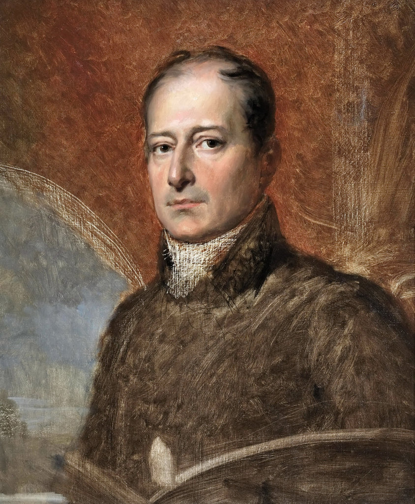 Detail of Self-Portrait by François Pascal Simon Gérard