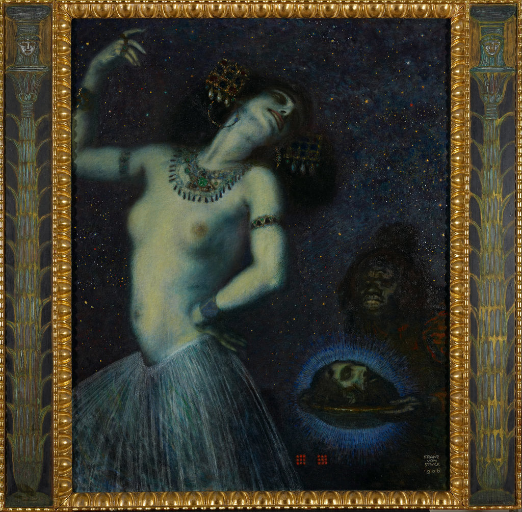 Detail of Salome by Franz Ritter von Stuck