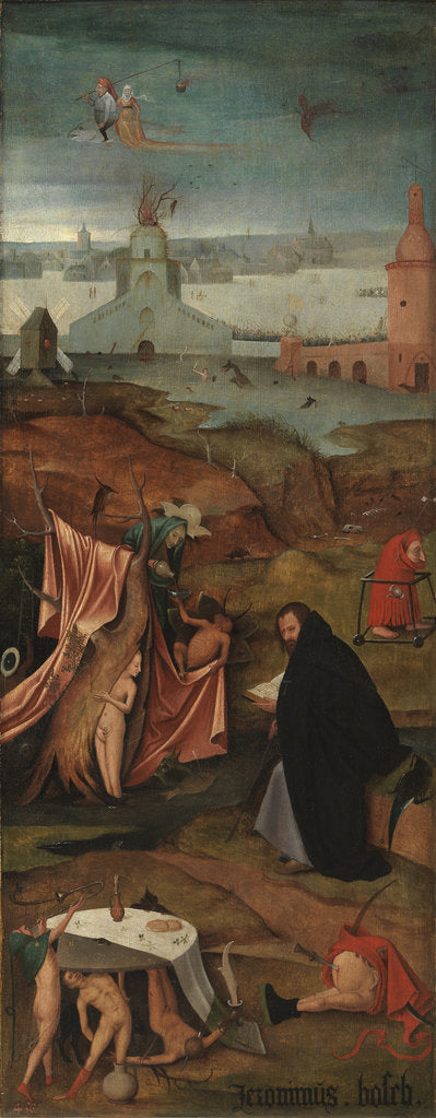 Detail of The Temptation of Saint Anthony by Hieronymus Bosch