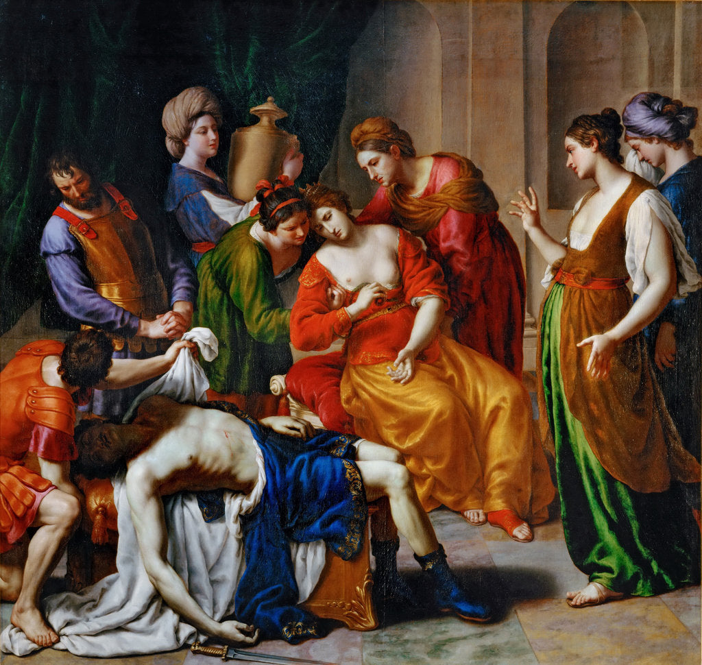 Detail of The Death of Cleopatra by Alessandro Turchi