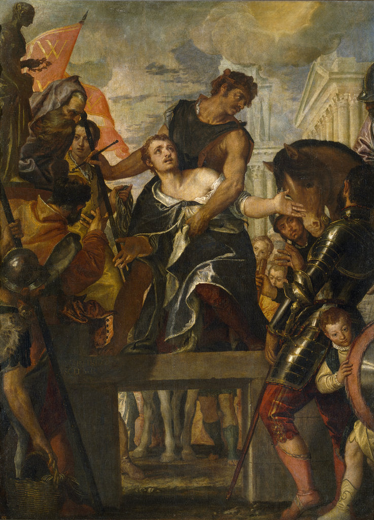 Detail of The Martyrdom of Saint Menas by Paolo Veronese