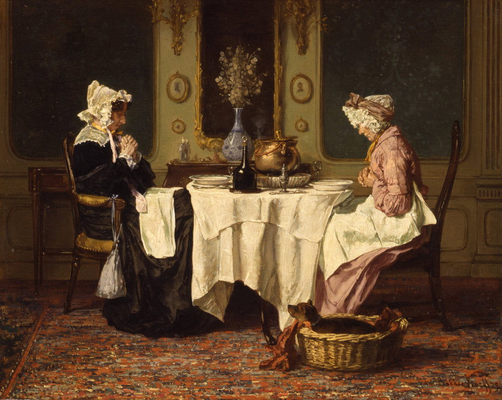 Detail of The Three At Oktoberfest by Alexander Hugo Bakker Korff