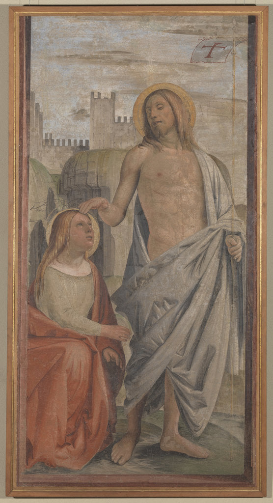 Detail of Noli me tangere by Bramantino