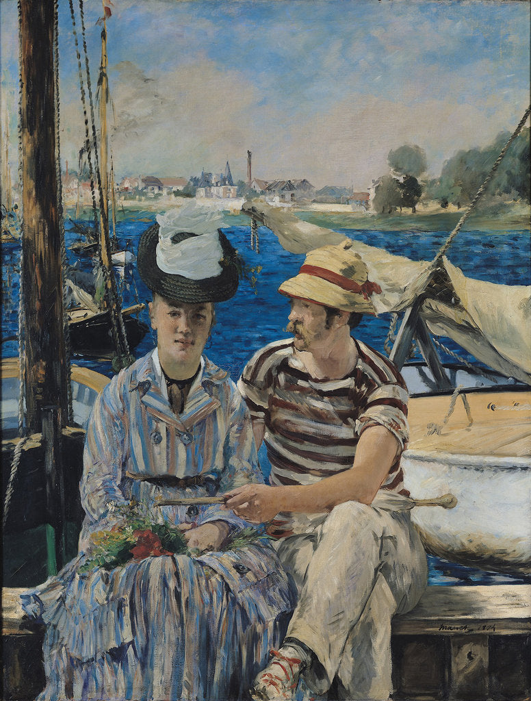 Detail of Argenteuil by Édouard Manet