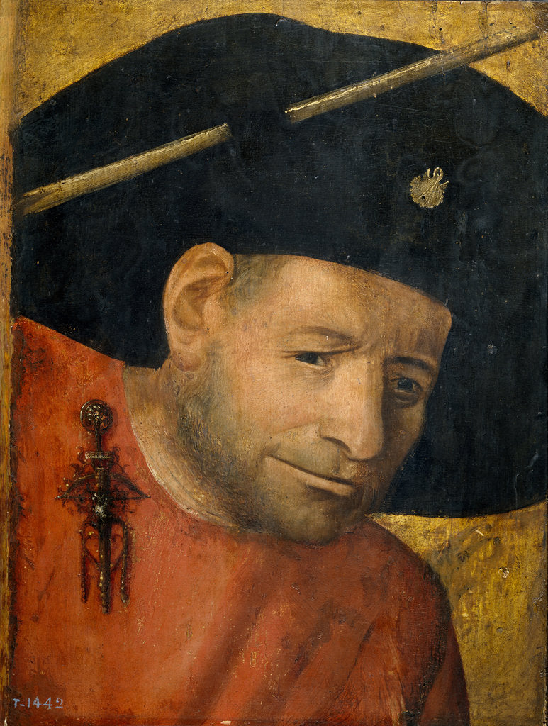 Detail of A Crossbowman by Hieronymus Bosch