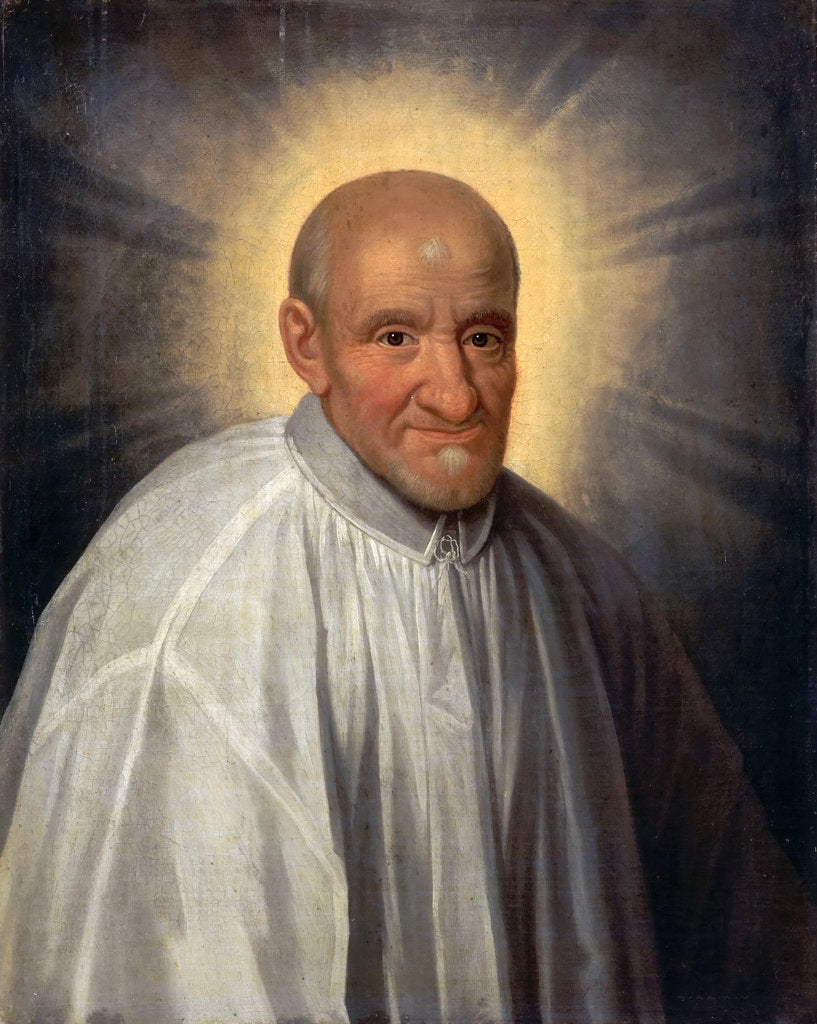 Detail of Saint Vincent de Paul by Simon François