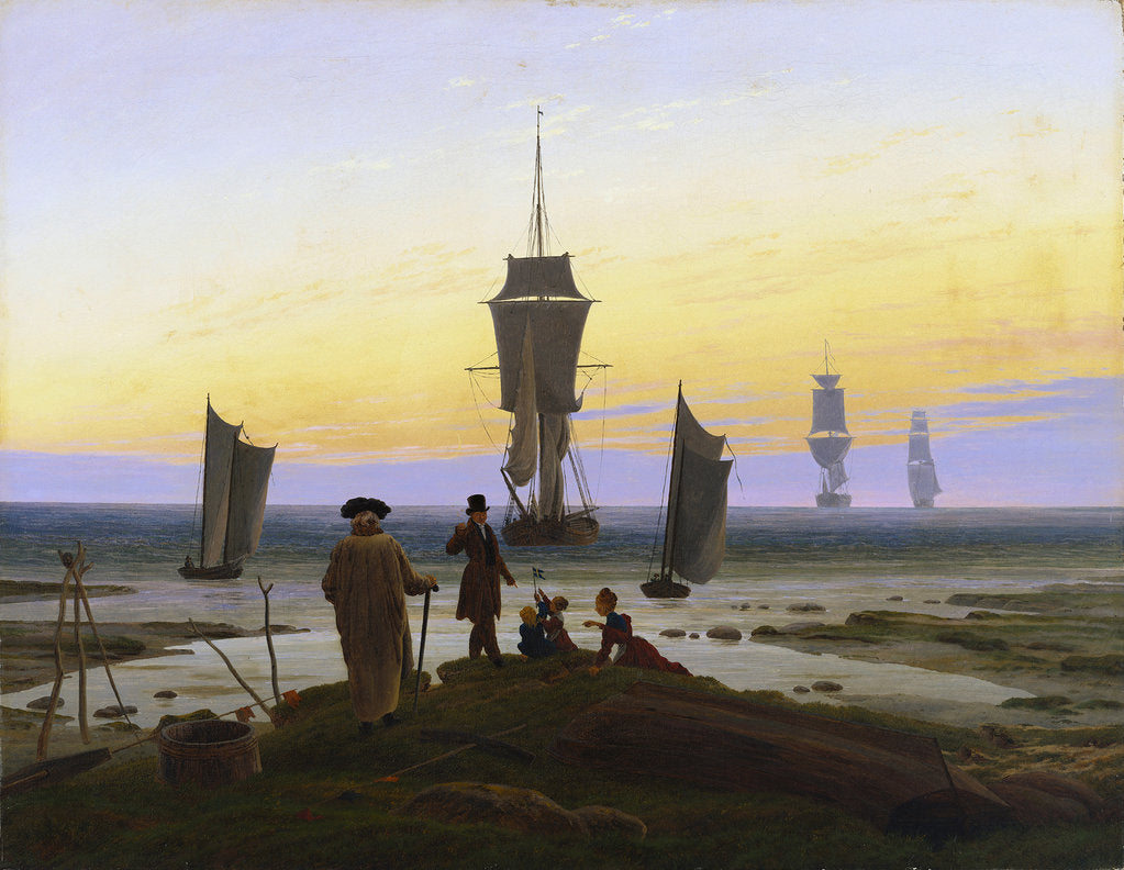 Detail of The Stages of Life by Caspar David Friedrich