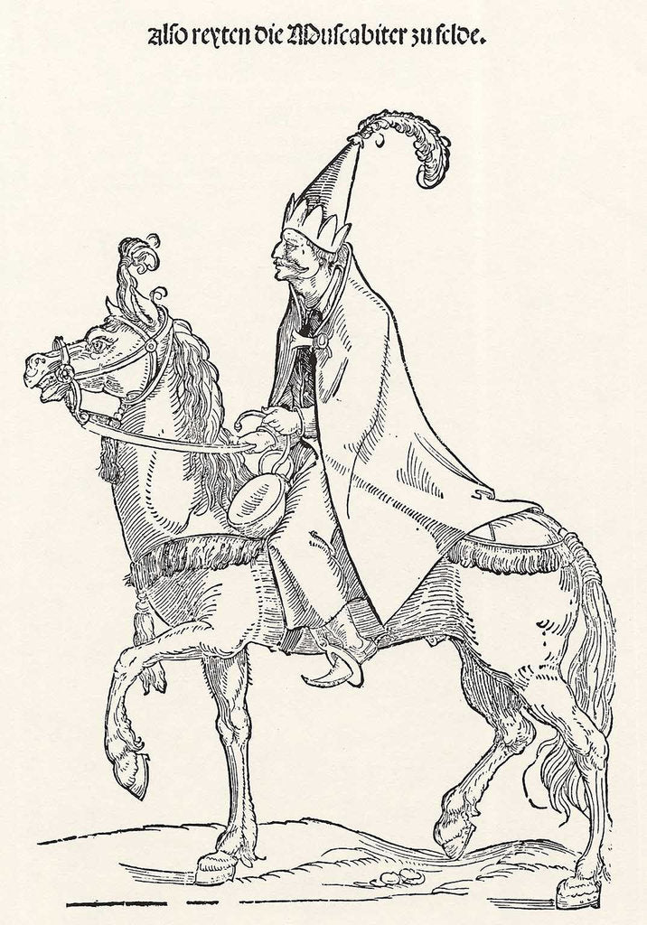 Detail of A Russian by Erhard Schoen