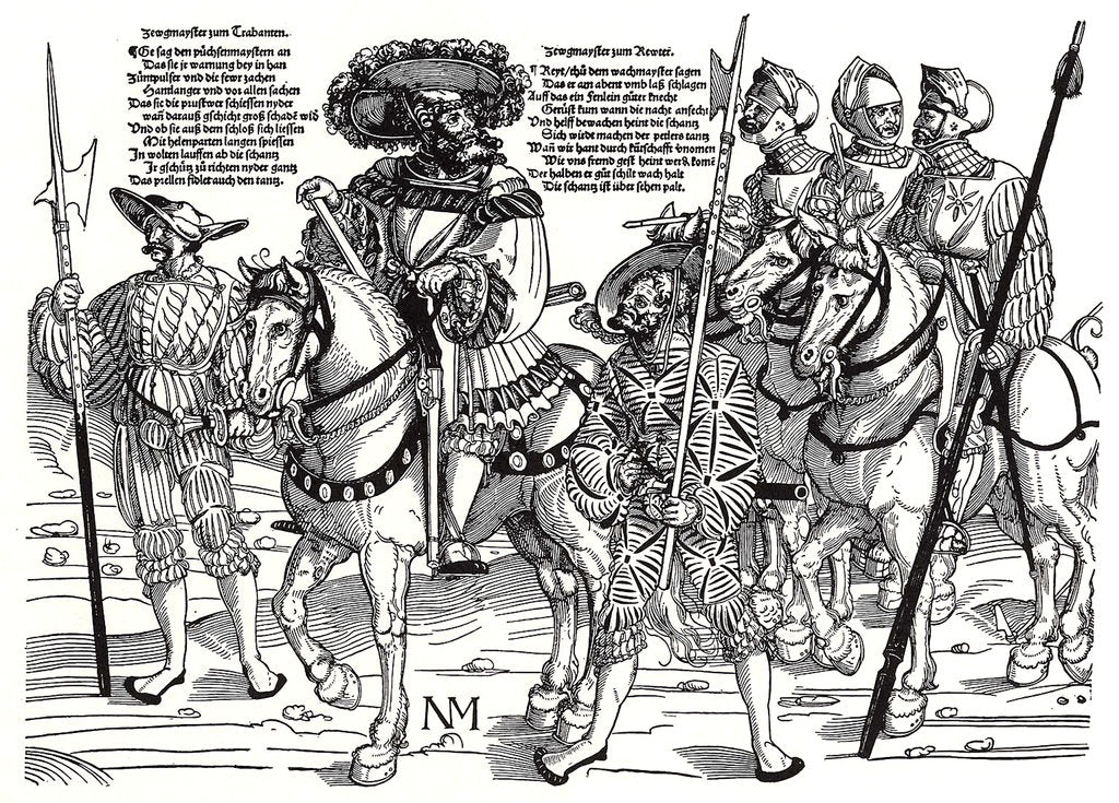 Detail of Zeugmeister by Erhard Schoen
