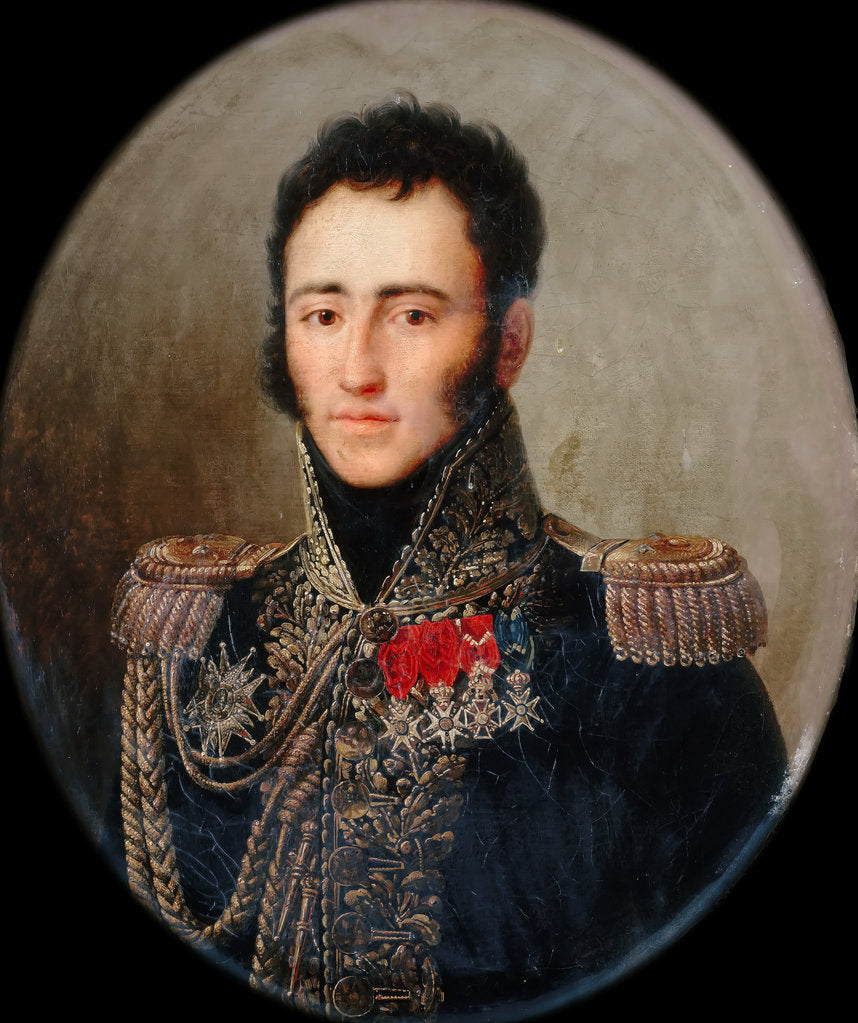 Detail of General Edmond de Talleyrand-Périgord by François-Joseph Kinson