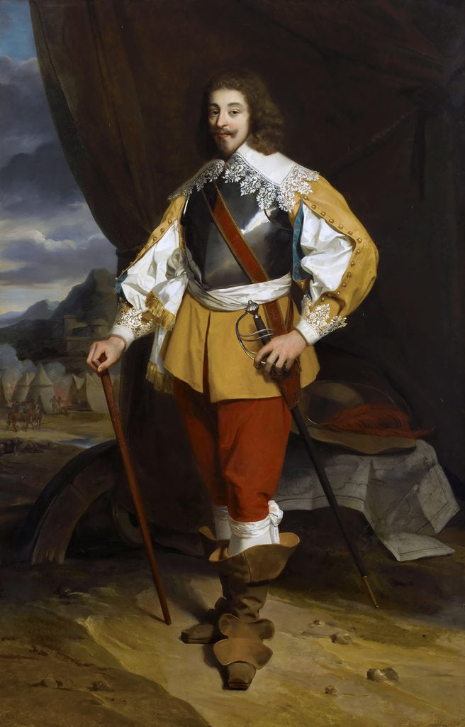 Detail of Henri II, Duke of Montmorency by François-Édouard Picot