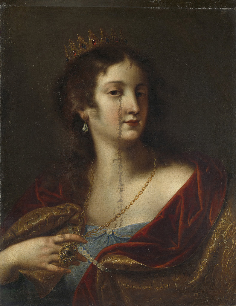Detail of Justitia (Justice) by Anonymous