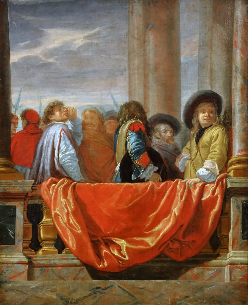 Detail of The Different Nations of Europe by Charles Le Brun