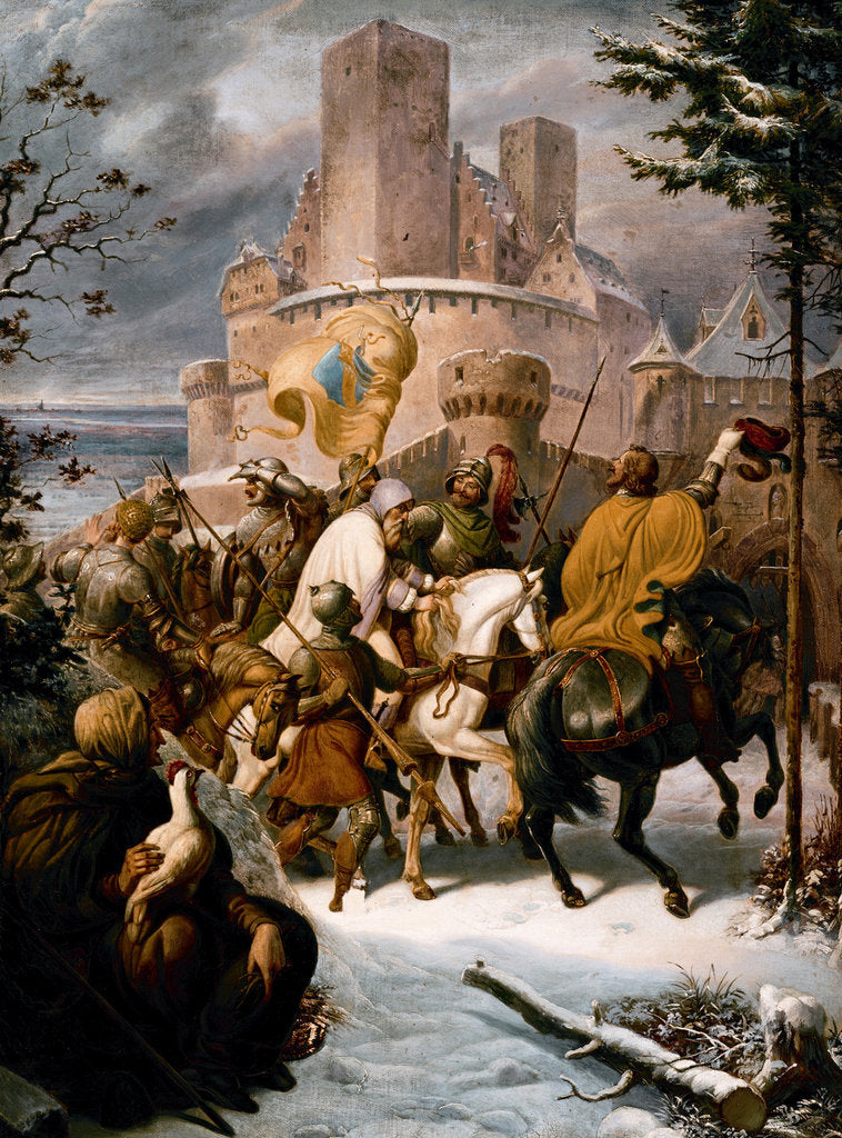Detail of Windeck Castle by Jakob Götzenberger