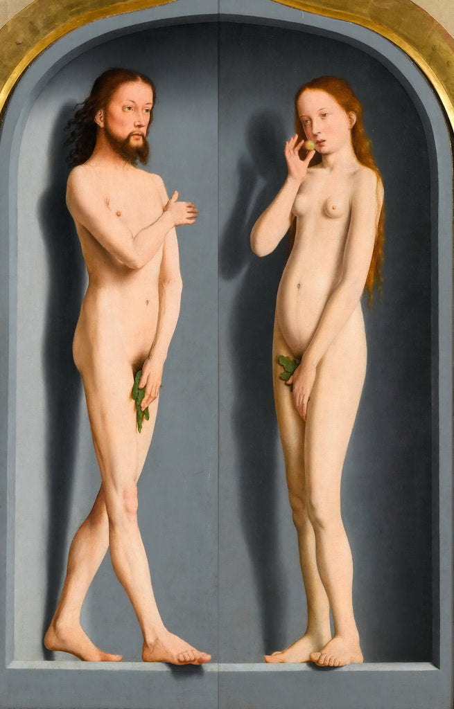 Detail of Adam and Eve (Sedano Family Triptych, exterior panels) by Gerard David