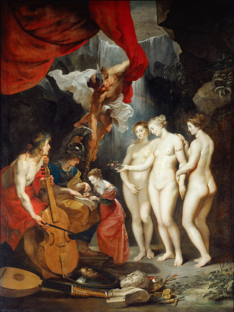 The Education of the Princess. (The Marie de Medici Cycle) by Pieter Paul Rubens