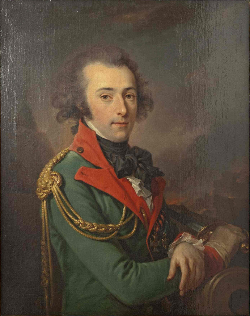 Detail of Count Louis Alexandre Andrault de Langeron by Josef Kreuzinger