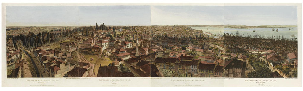 Detail of Panorama of Constantinople by Henry Aston Barker