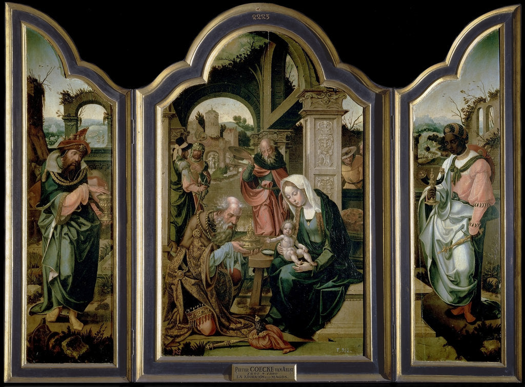 Detail of The Adoration of the Magi by Pieter Coecke van Aelst the Elder