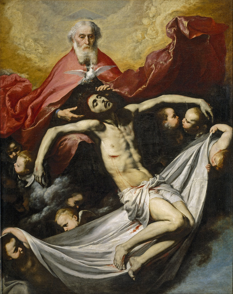 Detail of The Holy Trinity by José de Ribera