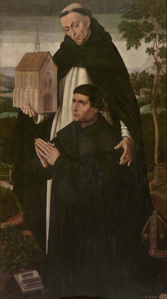 Detail of Saint Thomas the Apostle by Ambrosius Benson