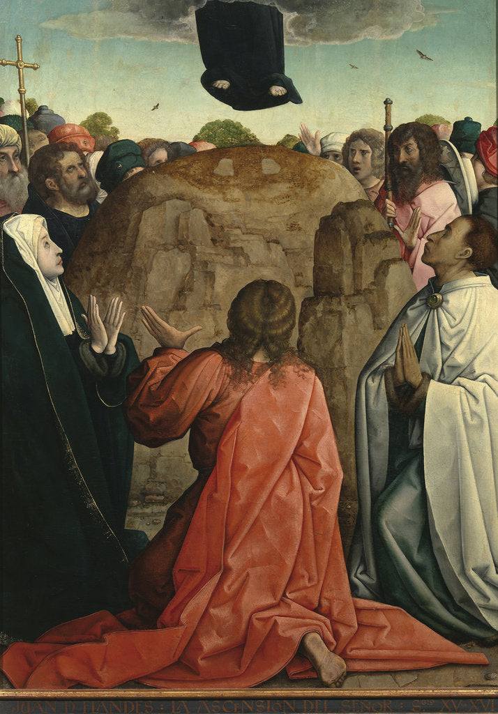 Detail of The Resurrection by Juan de Flandes