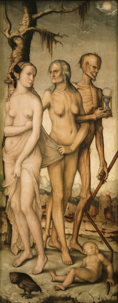 Detail of The Ages and Death by Hans Baldung