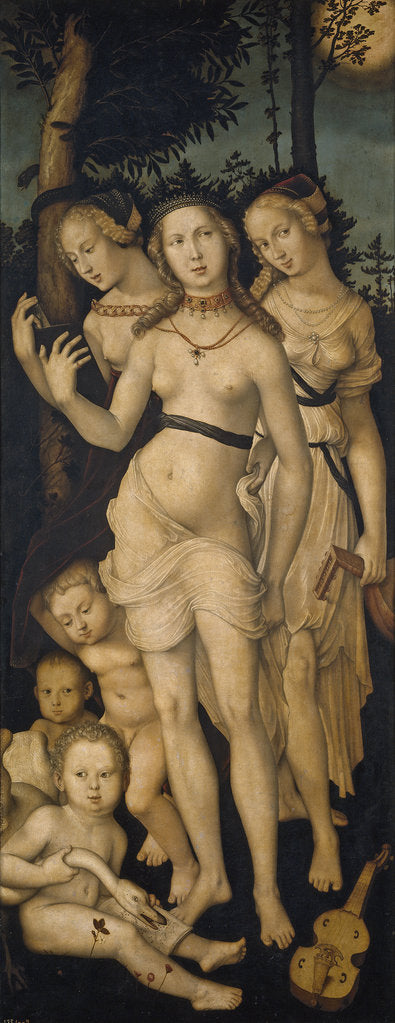 Detail of The Three Graces by Hans Baldung