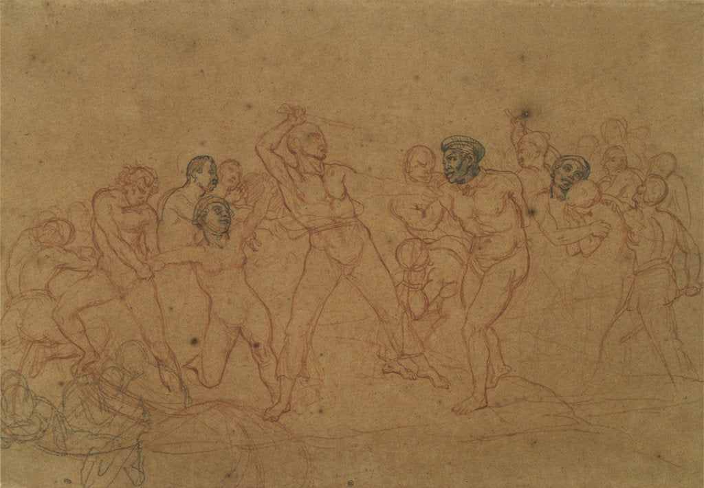 Detail of The African Slave Trade by Théodore Géricault