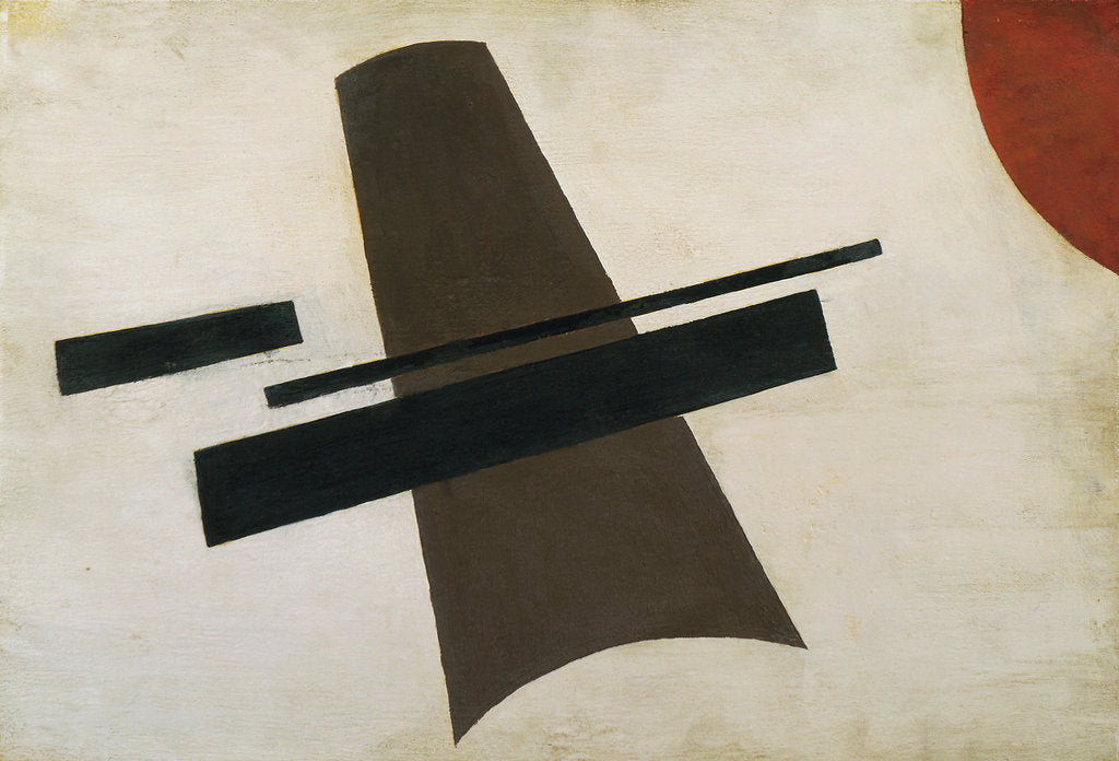 Detail of Suprematism by Ivan Vassilyevich Klyun