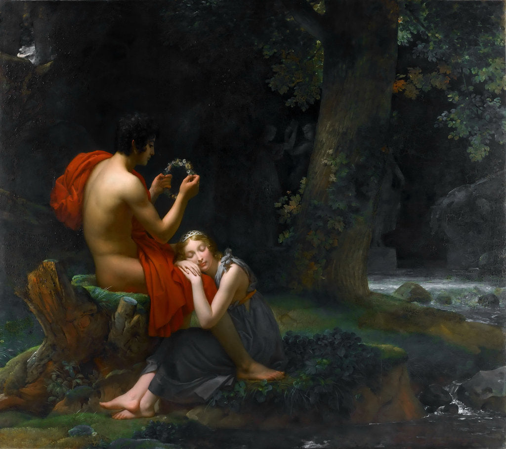 Detail of Daphnis and Chloë by François Pascal Simon Gérard