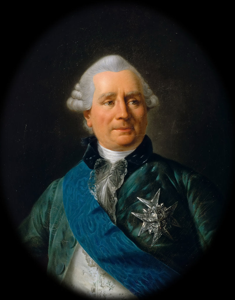 Detail of Charles Gravier, comte de Vergennes, Foreign Minister by Antoine-François Callet