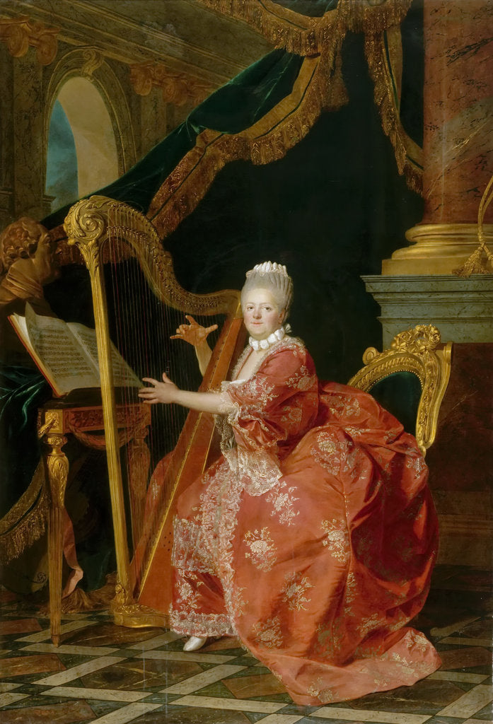 Detail of Marie Louise Thérèse Victoire of France by Etienne Aubry