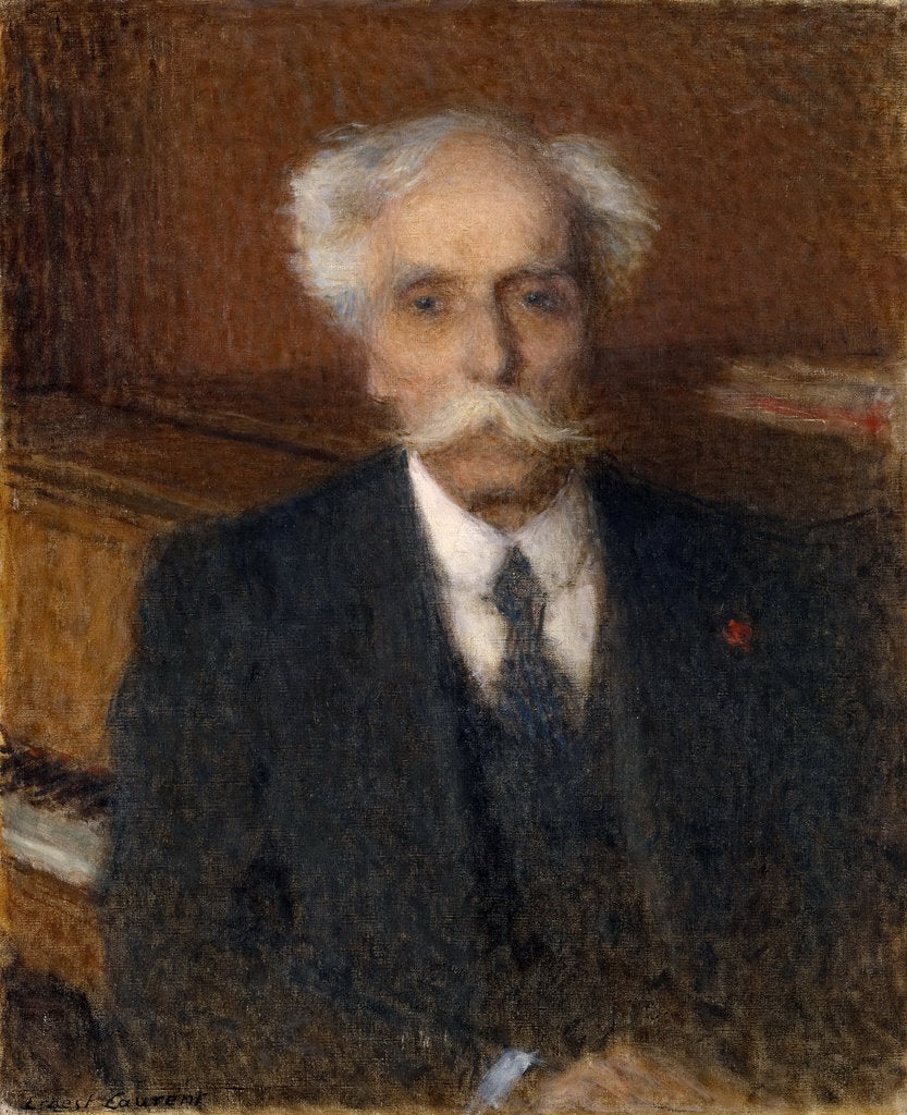 Detail of Portrait of Gabriel Fauré by Ernest Laurent