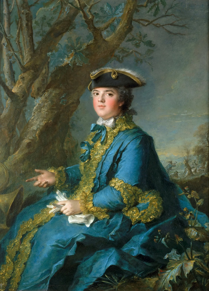 Louise Élisabeth of France, Duchess of Parma by Jean-Marc Nattier