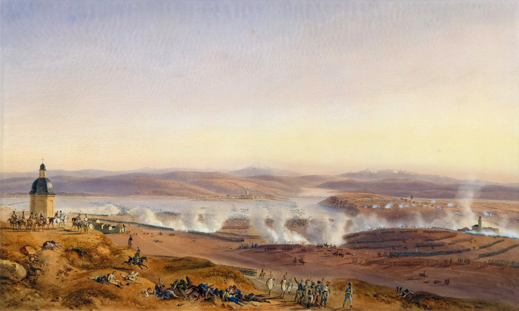Detail of The Battle of Austerlitz on December 2, 1805 by Jean-Antoine-Siméon Fort