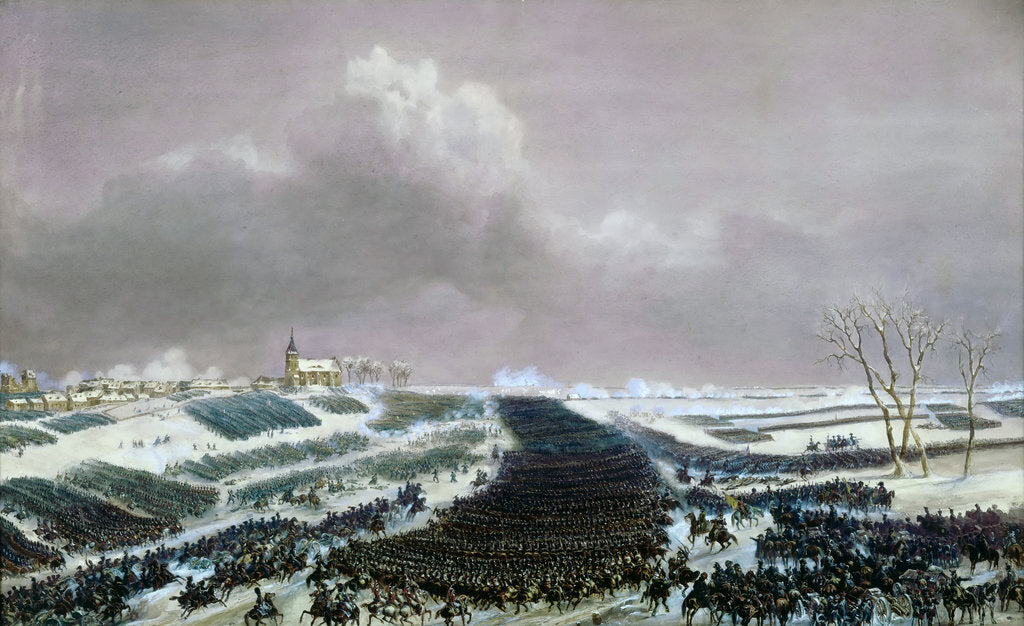 Detail of The Battle of Preussisch-Eylau on February 8, 1807 by Jean-Antoine-Siméon Fort