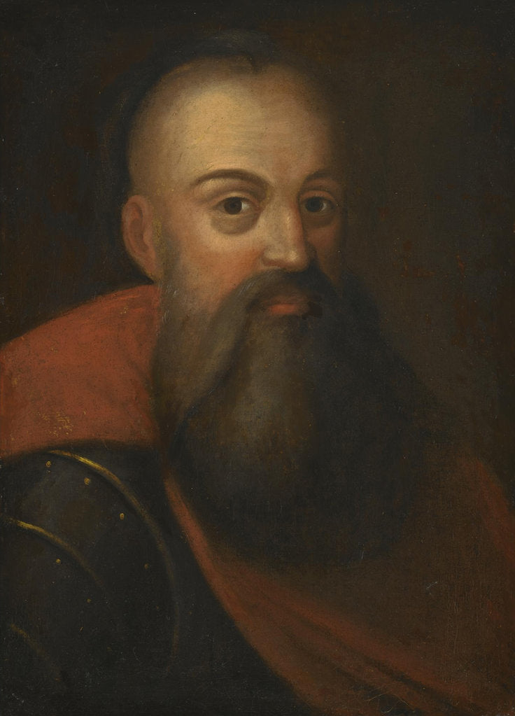 Detail of Portrait of Hetman Marek Sobieski (1549/50-1605) by Anonymous