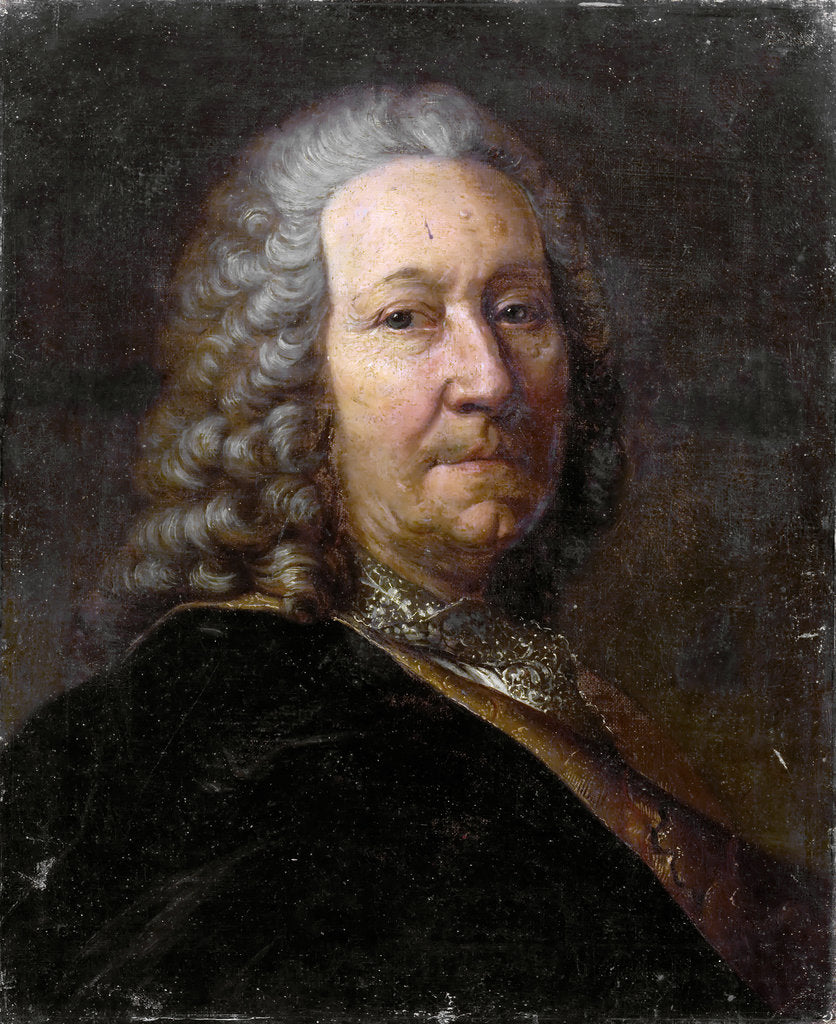 Detail of Portrait of François Chicoyneau by Claude Arnulphy