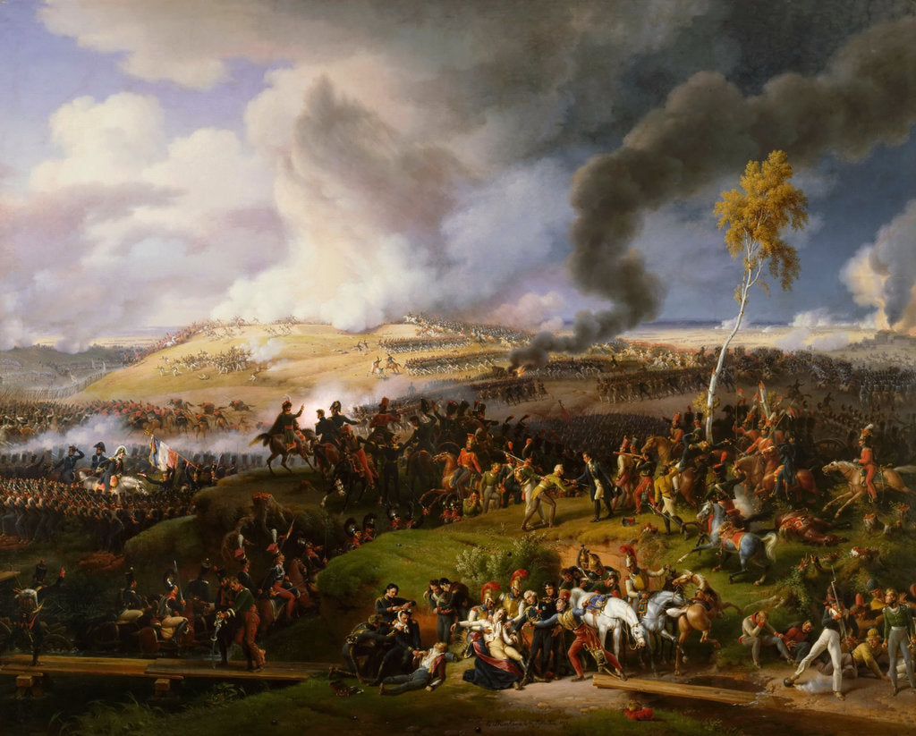 Detail of The Battle of Borodino on August 26, 1812 by Baron Louis-François Lejeune