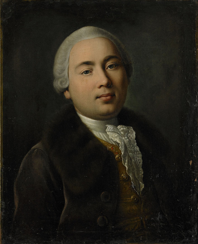 Detail of Portrait of Count Valentin Platonovich Musin-Pushkin by Pietro Antonio Rotari