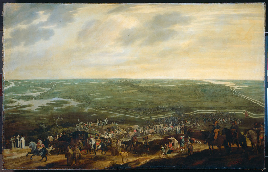 Detail of The defeated Spanish garrison leaving s-Hertogenbosch, 17 September 1629 by Paulus van Hillegaert