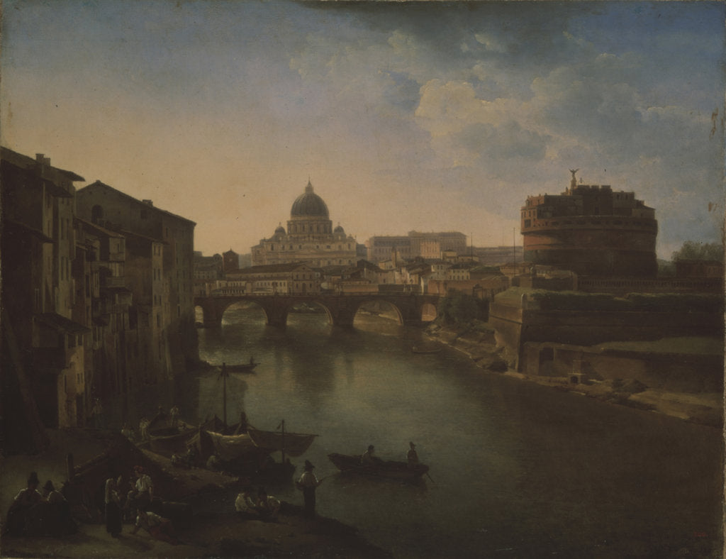 Detail of The new Rome by Sylvester Feodosiyevich Shchedrin
