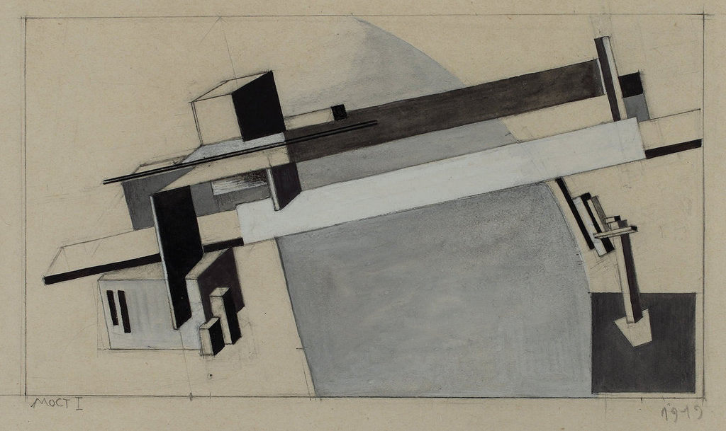 Detail of Bridge I by El Lissitzky