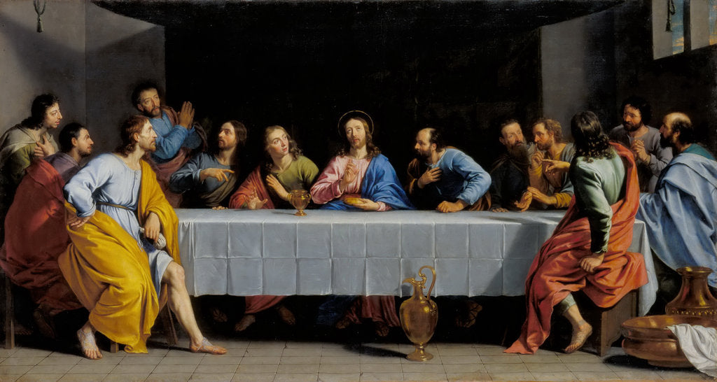 Detail of The Last Supper by Philippe de Champaigne