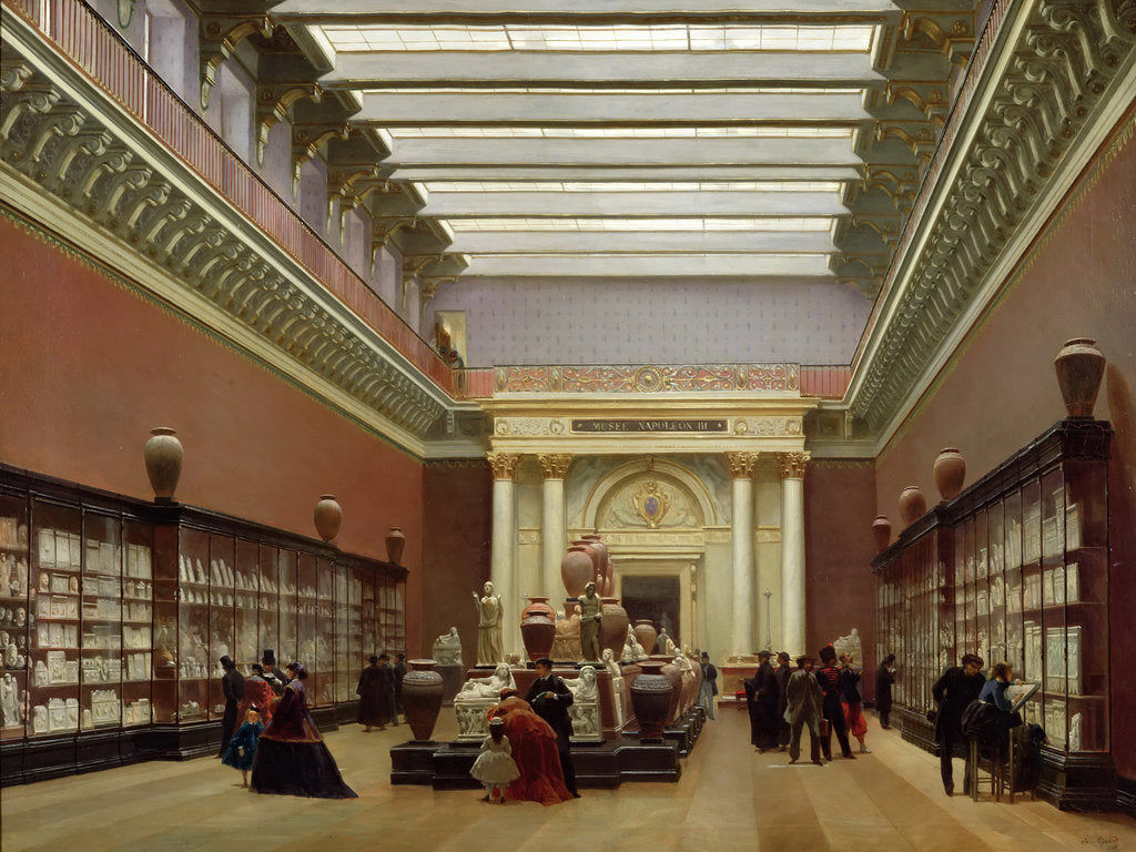 Detail of La Galerie Campana by Sébastien Charles Giraud