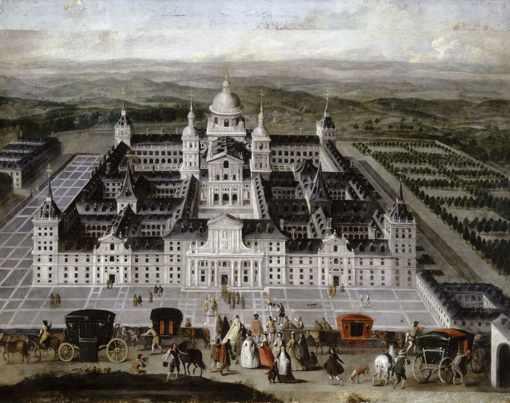 Detail of El Escorial by Anonymous
