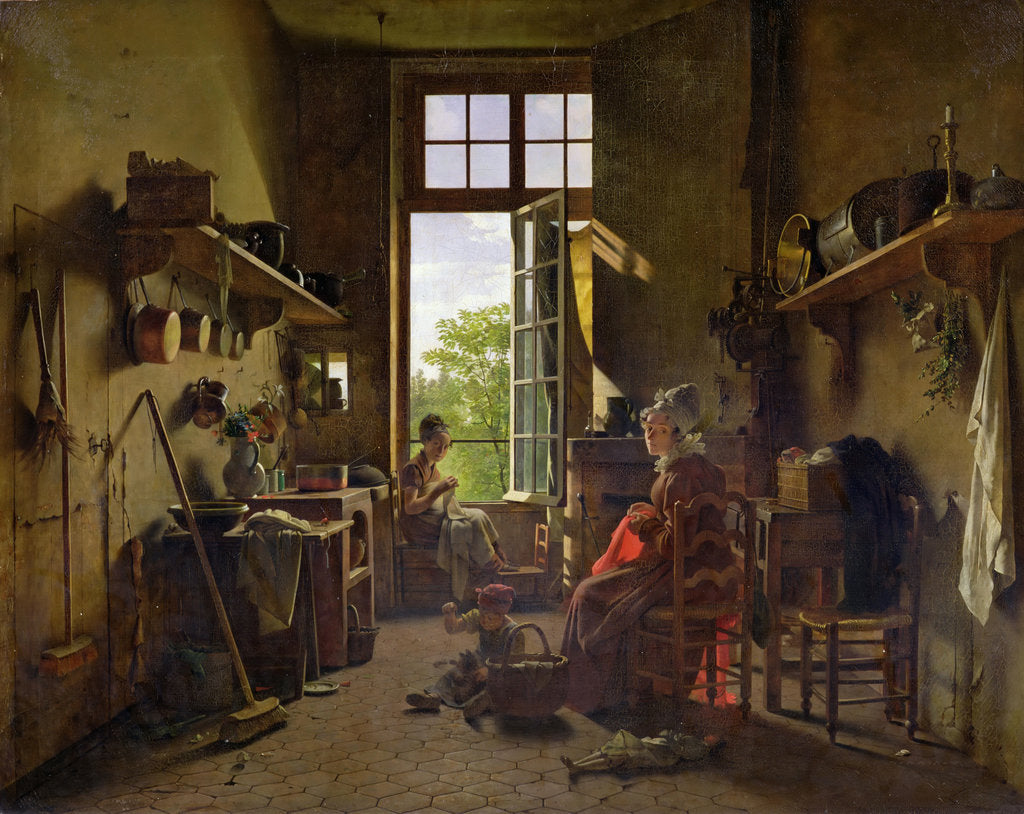 Detail of Kitchen Interior by Martin Drolling