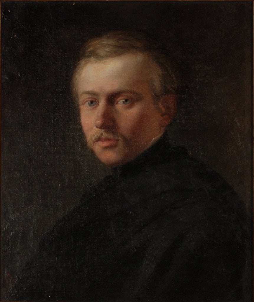 Detail of Portrait of the Architect Ivan Gornostayev by Stepan De Ladvez